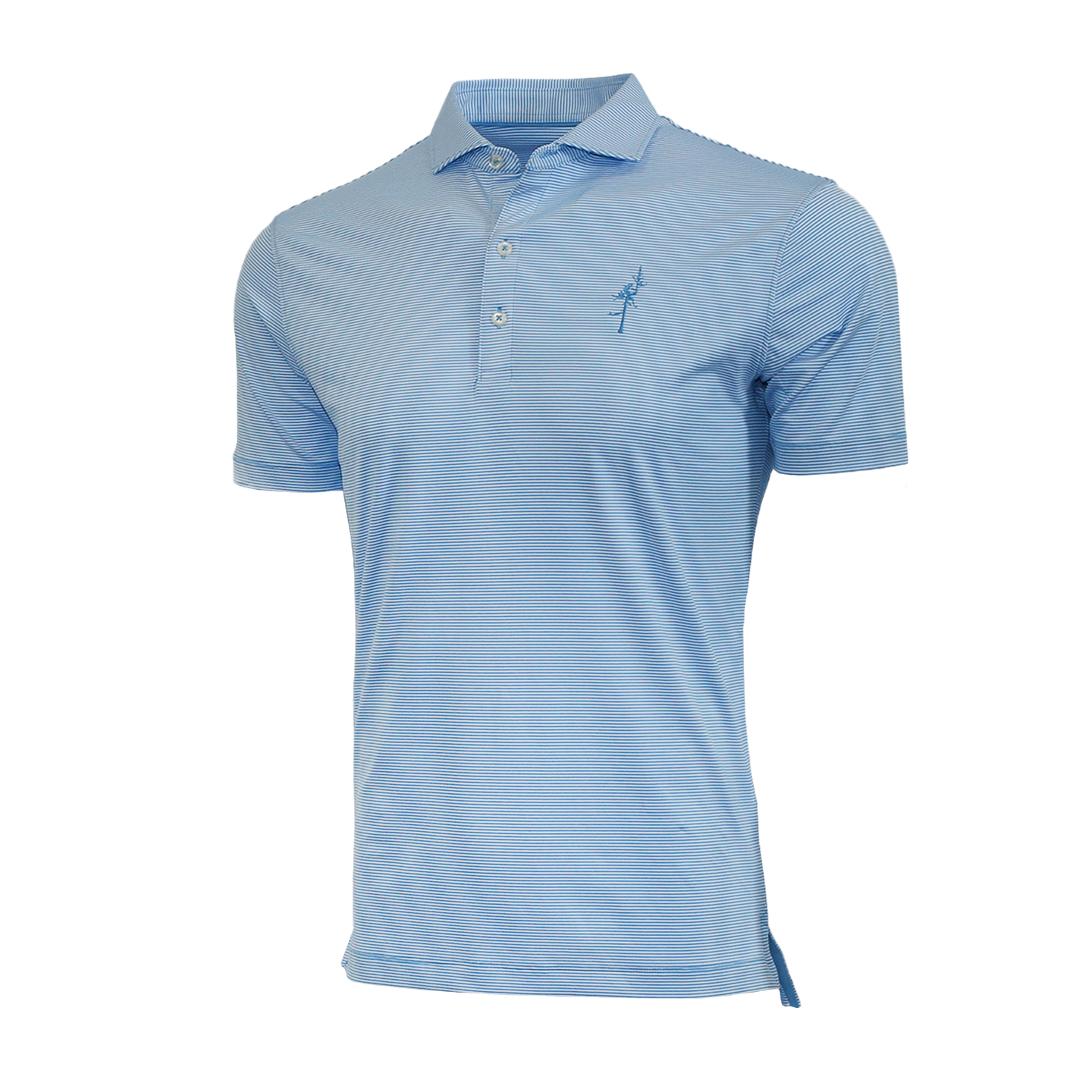 Lyndonn Stripe Polo - Ghost Tree